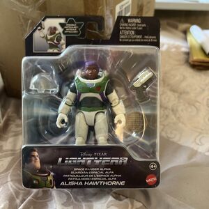 Mattel Lightyear Disney 5 Inch Scale Alpha Alisha Hawthorne Action Figure NEW